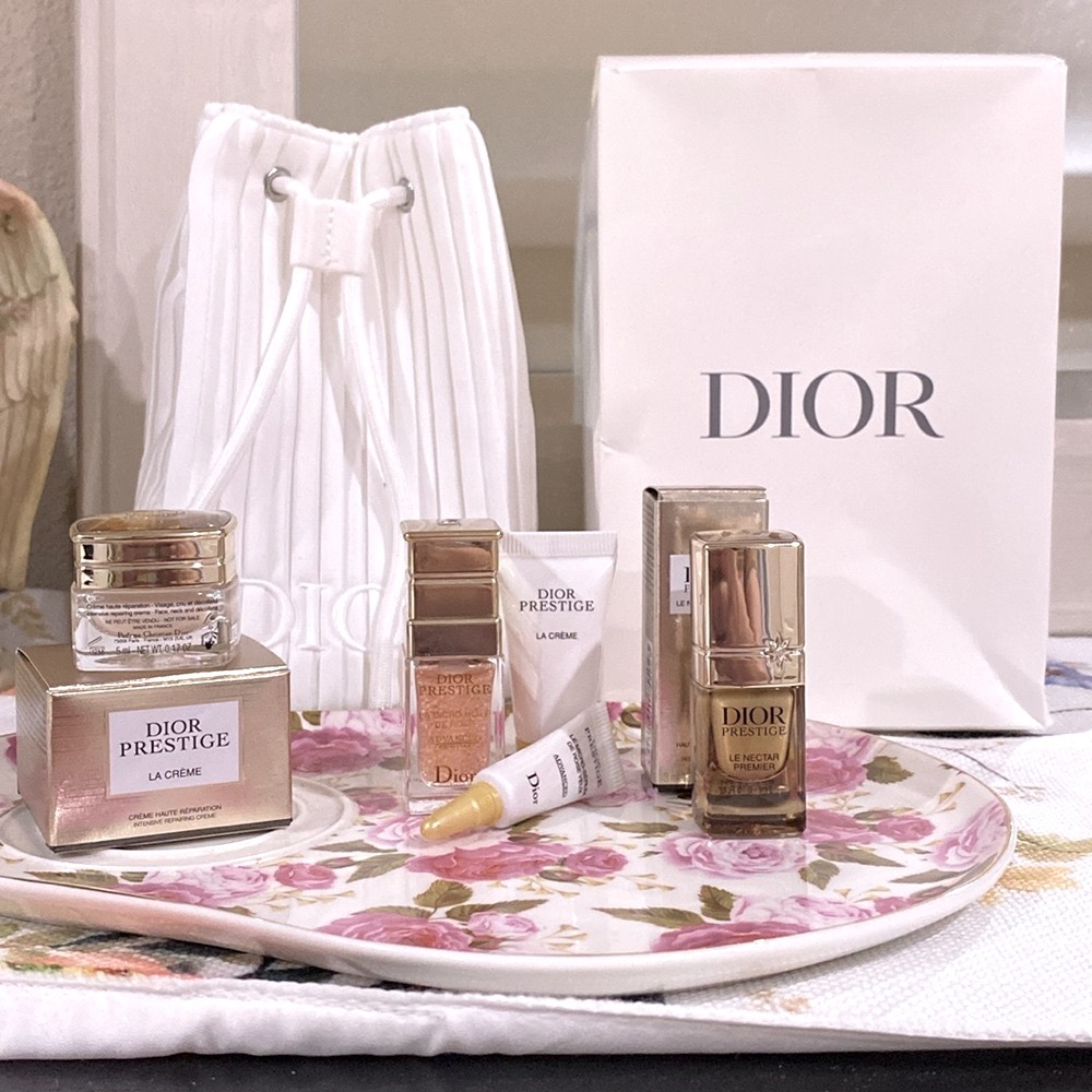 Dior Prestige La Crème Set in Pouch-5 Piece